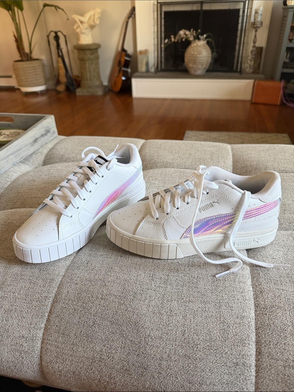 Puma Cali Star Iridescent Sneakers Women’s 7 EU 38 US 6C